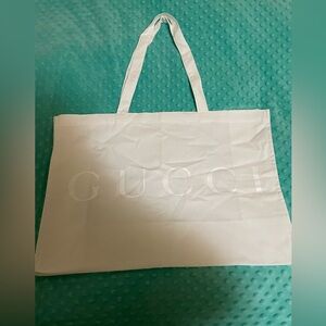 Gucci white Canvas Tote